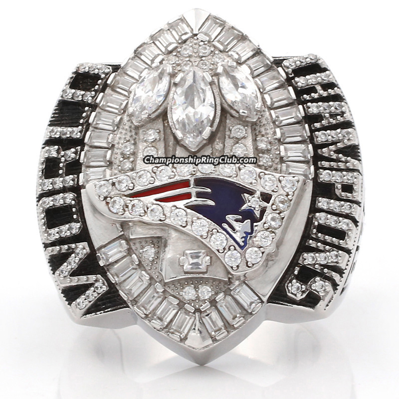 2004  New England Patriots Super Bowl Ring (C.Z. logo)